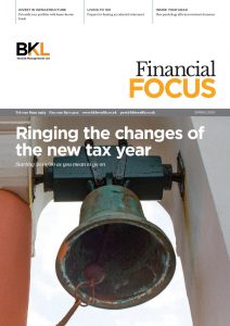 cover of Financial Focus Spring 2019 