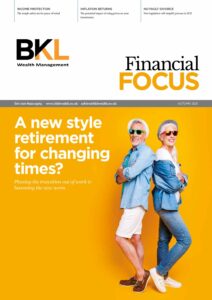 Financial Focus magazine cover for autumn 2021
