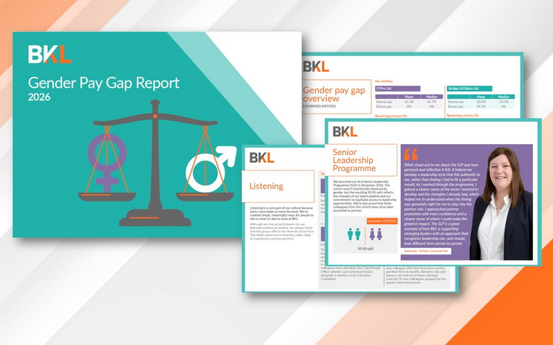 Gender pay gap report 2026