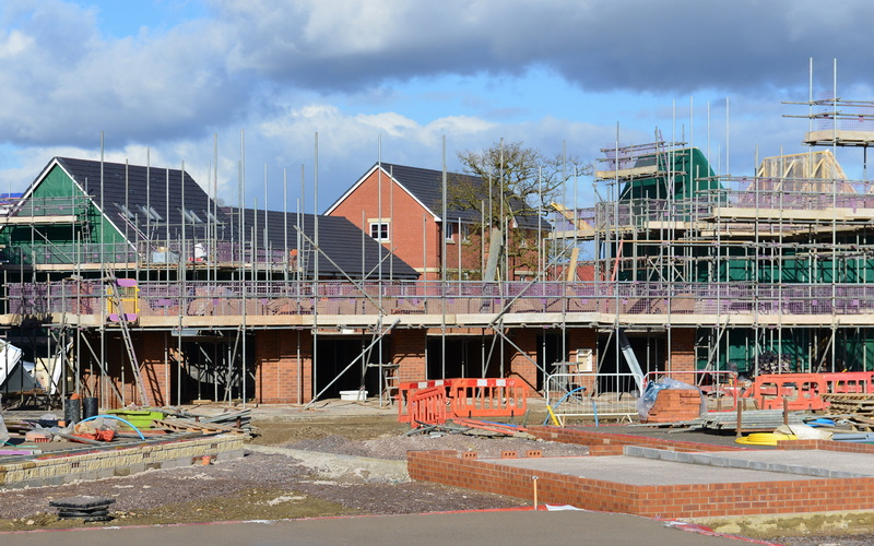 Housebuilding-construction-site
