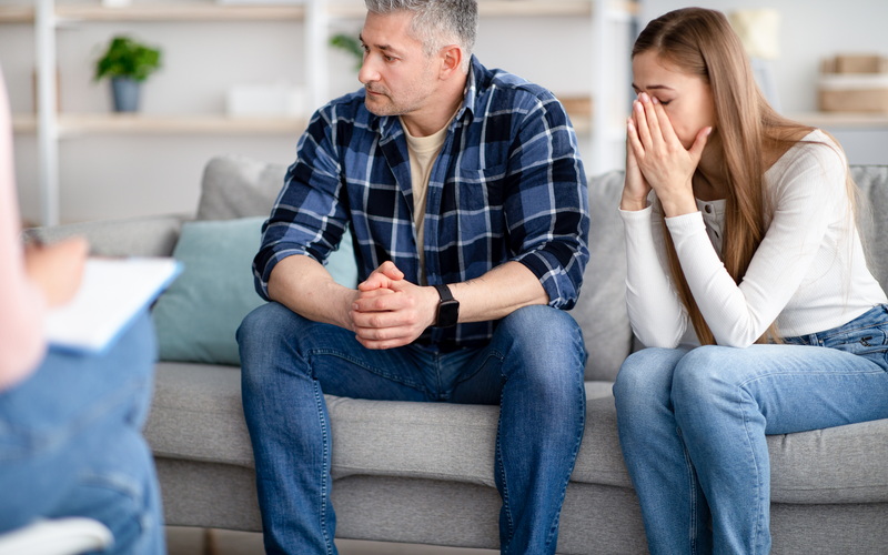 Couple seeking assistance
